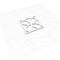 Ekena Millwork Extra Small Daventry Decorative Fretwork Wall Panels in Architectural PVC, 7 3/8"W x 7 3/8"H x 3/8"T WALP08X08DVN - alternate 3